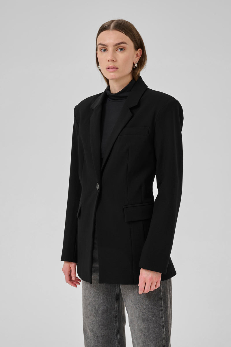 Milan shaped Blazer black