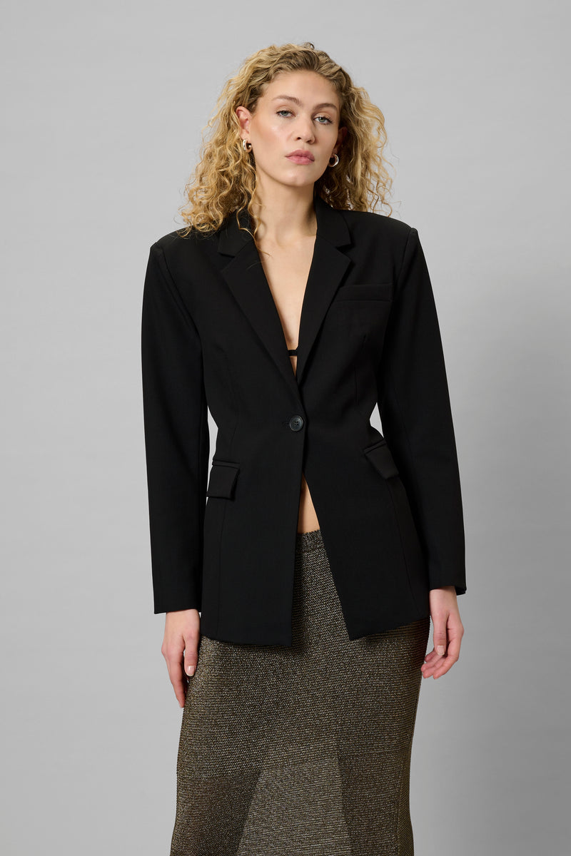 Milan shaped Blazer black