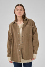 Malo Shirt tobacco brown