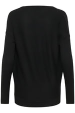 Polly Waterfall Shirt black