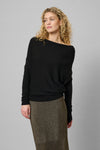 Polly Waterfall Shirt black