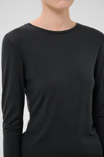 Ninia Langarmshirt black
