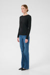 Ninia Langarmshirt black
