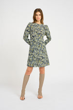 Jilly dress green floral