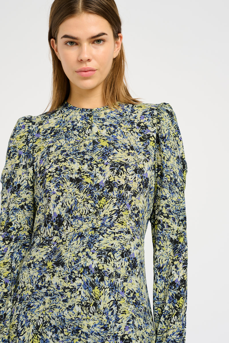 Jilly dress green floral