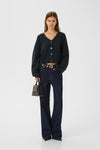 Manzi Cardigan deep graphite melange