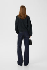 Manzi Cardigan deep graphite melange