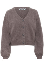 Manzi Cardigan chestnut melange