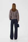 Manzi Cardigan chestnut melange