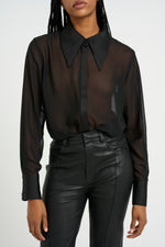 Chiffa Shirt black