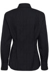 Dacia Shirt dark navy pinstripe