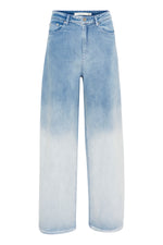 Bebbie wide Jeans faded blue