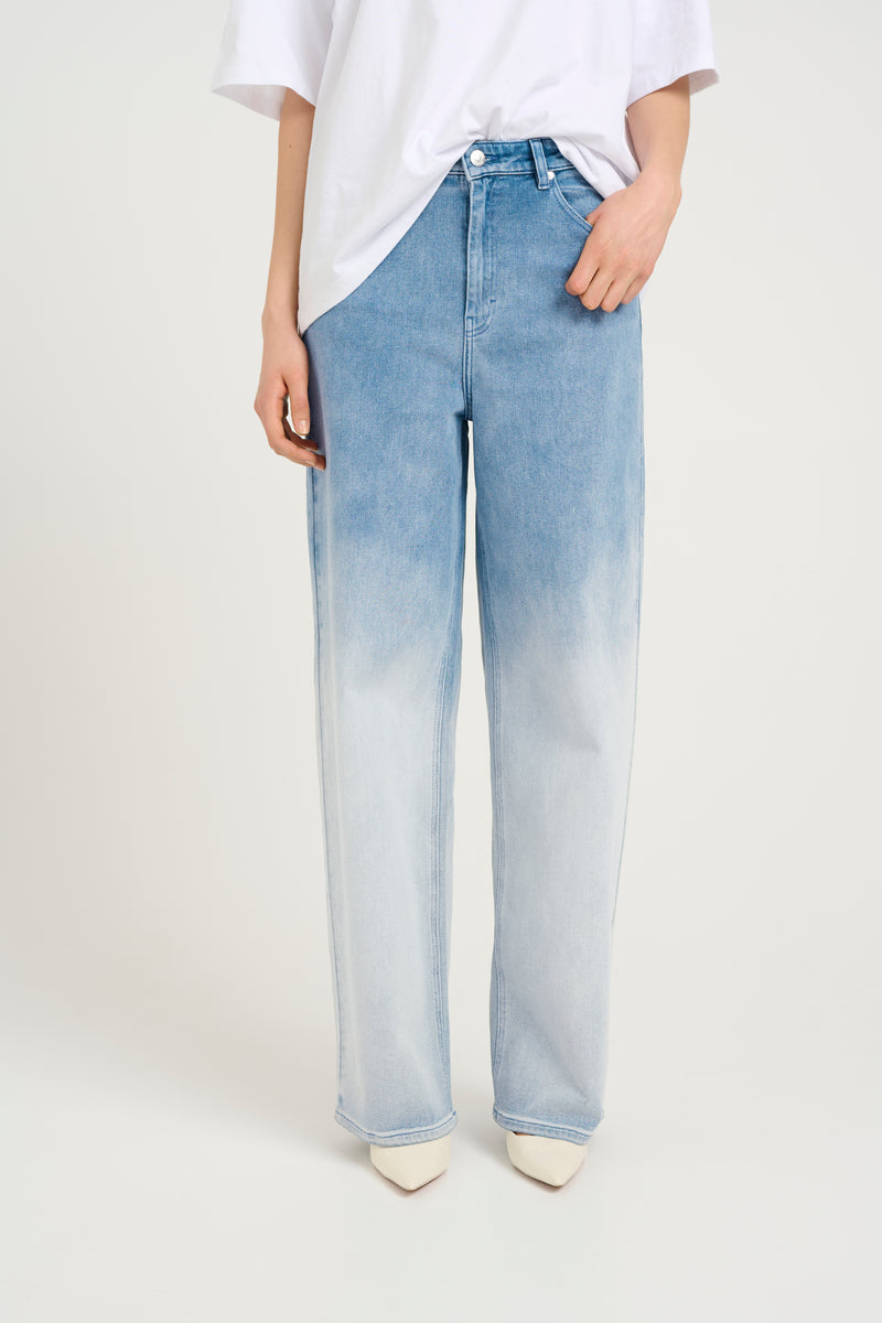 Bebbie wide Jeans faded blue