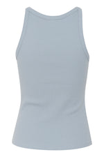 Drew logo Tank grey blue