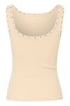 Drew reversible eyelet top butter yellow