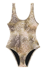 Sage Swimsuit golden snake