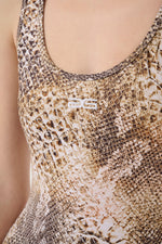 Sage Swimsuit golden snake