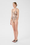 Sage Swimsuit golden snake