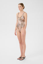 Sage Swimsuit golden snake