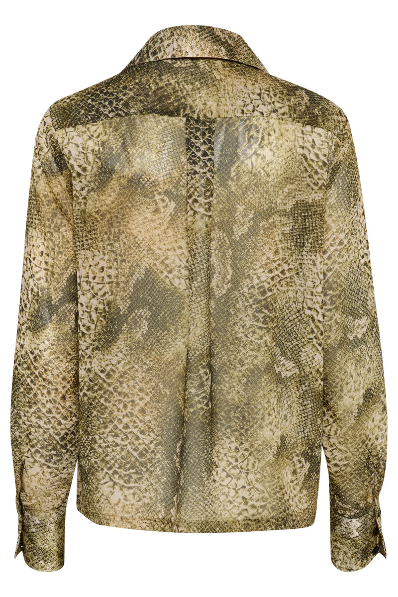 Sanka Shirt golden snake