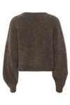 Debbie cardigan chestnut melange