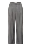 Effy Pants dark grey melange