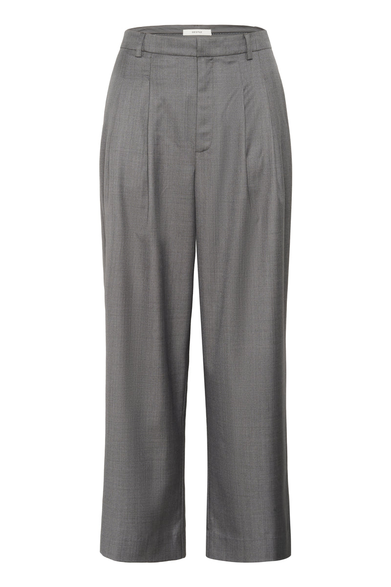 Effy Pants dark grey melange