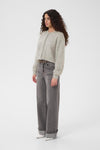 Debbie Cardigan light grey melange