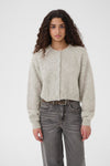 Debbie Cardigan light grey melange
