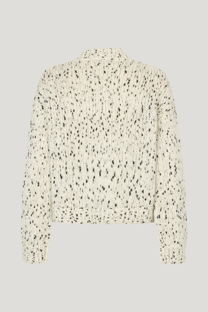 Cat Cardigan whisper white