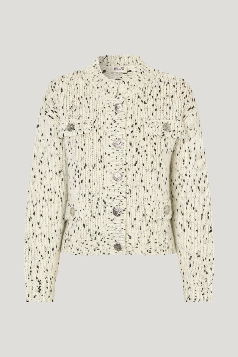 Cat Cardigan whisper white