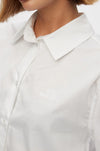 Daily cropped Shirt white