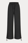 Serena Trousers black pinstripe