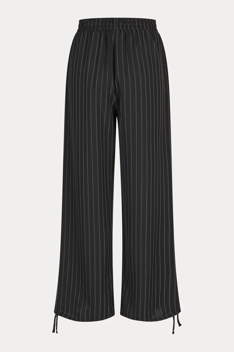 Serena Trousers black pinstripe