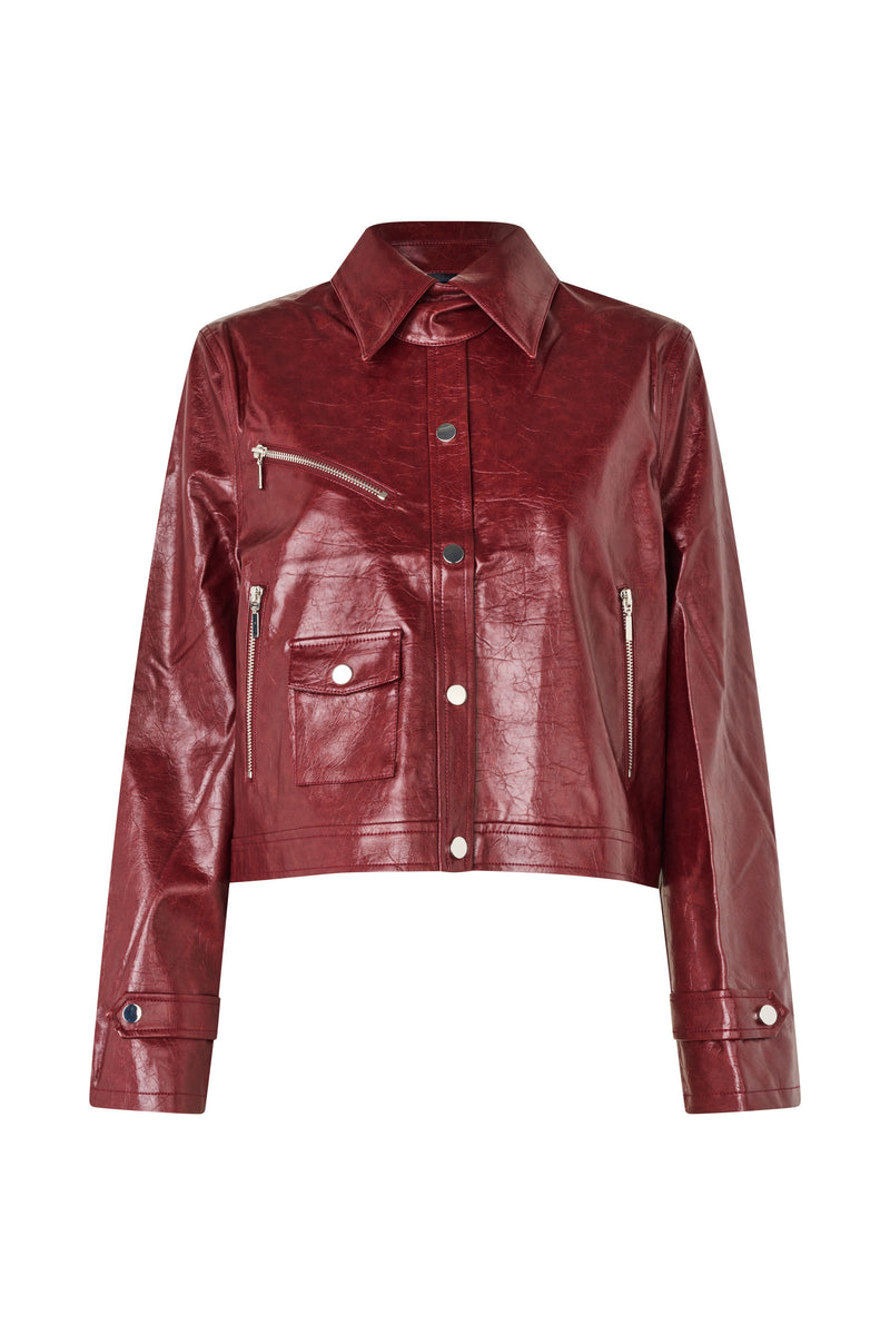 Belle Jacke madder brown