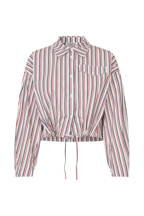 Bryce Shirt haute red stripe