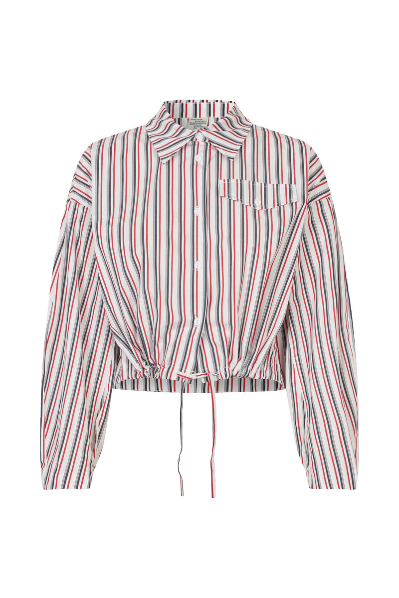 Bryce Shirt haute red stripe