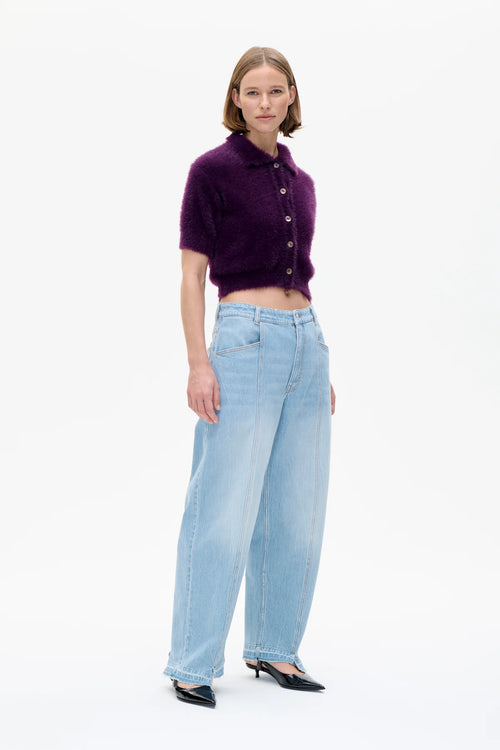 Cristin Cardigan plum perfect