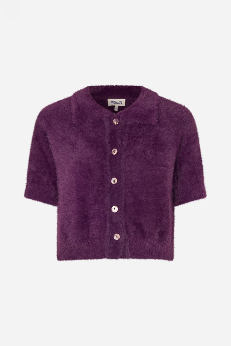 Cristin Cardigan plum perfect
