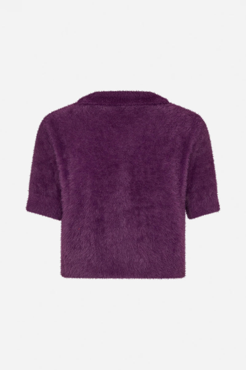 Cristin Cardigan plum perfect