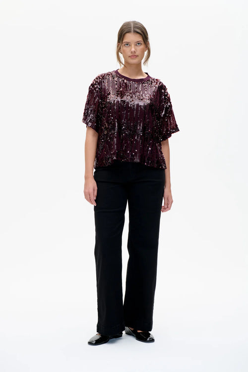 Juli Shirt dark plum perfect