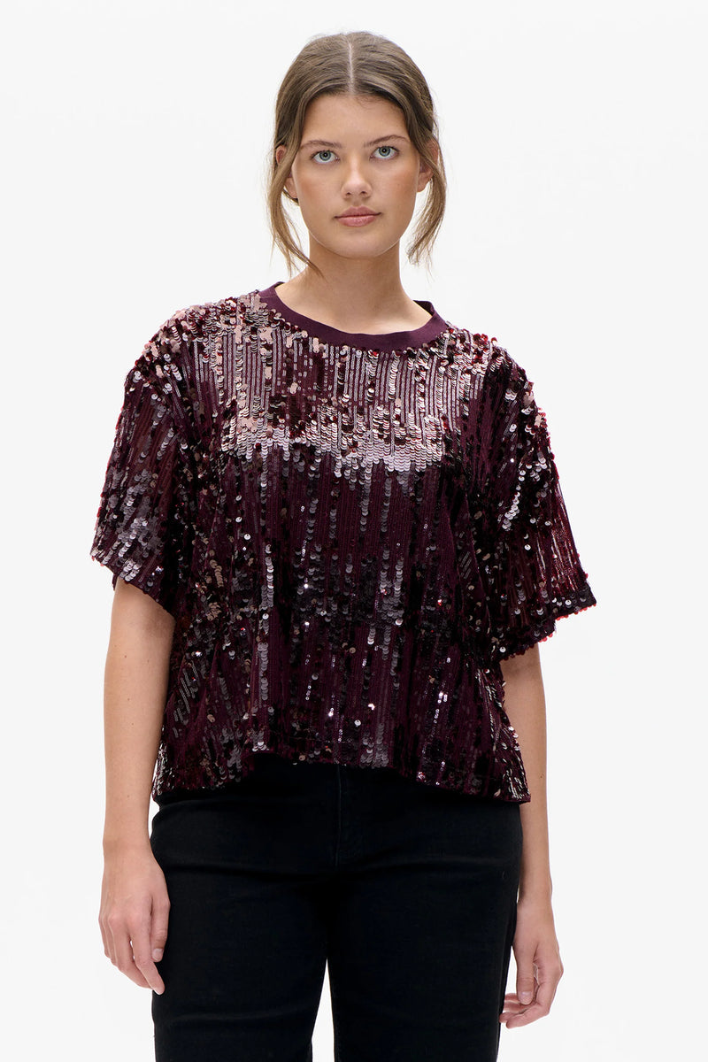 Juli Shirt dark plum perfect