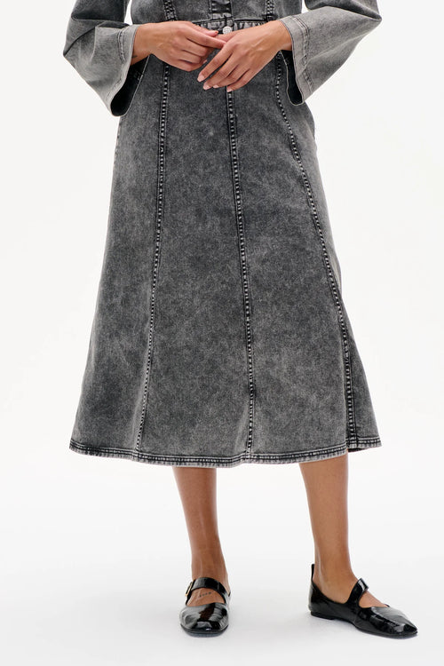 Saara Skirt washed black