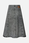 Saara Skirt washed black