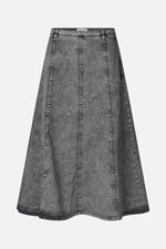 Saara Skirt washed black