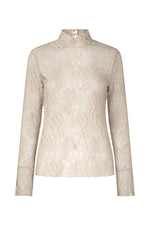 Meena Bluse white sand