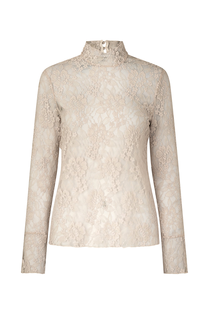Meena Bluse white sand