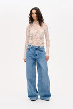 Meena Bluse white sand