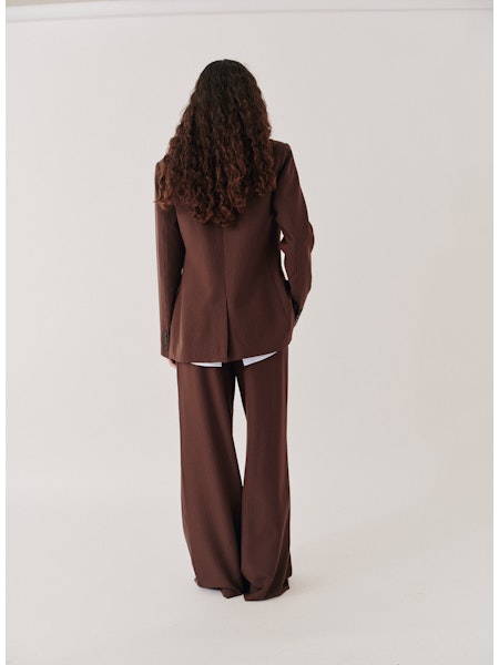 Zelda Blazer brown/slim white