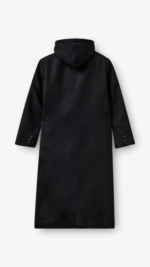 2 in 1 Coat black